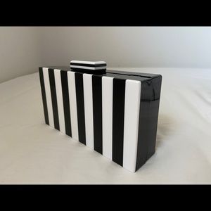 Stripe Box Handbag - Zara